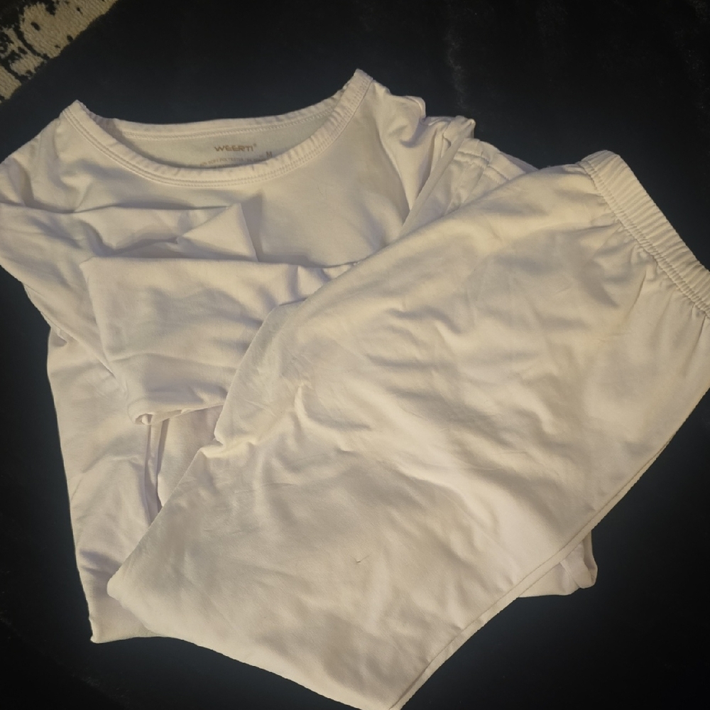 White Loungewear Set
